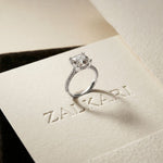 4.60CTW Cushion Lab Grown Diamond Seravelle Ring For Girls White
