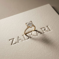 4.60CTW Heart Lab Grown Diamond Celestique Ring For Women Gold