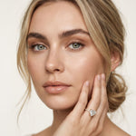 4.60CTW Heart Lab Grown Diamond Celestique Ring For Women Gold