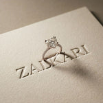 4.60CTW Heart Lab Grown Diamond Celestique Ring For Women White