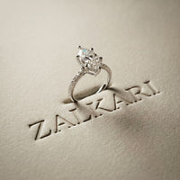 4.60CTW Marquise Lab Grown Diamond Solitaire Ring For Girls White
