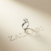 4CTW Round Cut Solitaire Lab Grown Diamond Engagement Ring For Women white 