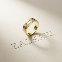 0.70CTW Eternal Bond Lab Grown Diamond Ring For Men Gold
