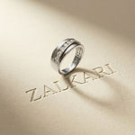 0.90CTW Unity Crest Lab Grown Diamond Ring For Men White 