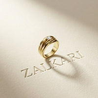 0.50CTW Noble Crest Lab Grown Diamond Ring For Men Gold