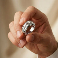 0.50CTW Noble Crest Lab Grown Diamond Ring For Men White 