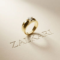 1CTW Regent Solitaire Lab Grown Diamond Ring For Men Gold