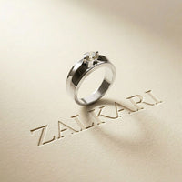 1CTW Regent Solitaire Lab Grown Diamond Ring For Men White