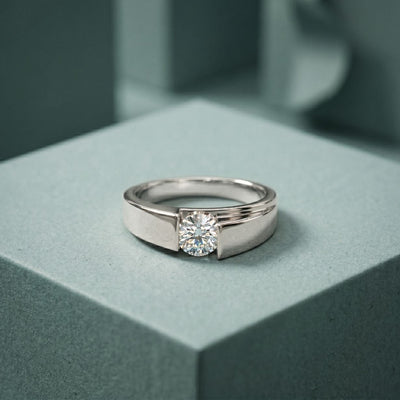 1CTW Valor Channel Set Lab Grown Diamond Ring For Men