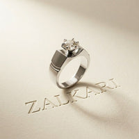 1.50CTW Imperial Round Lab Grown Diamond Ring For Men White 