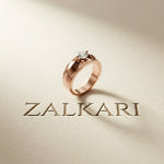 0.75CTW Vanguard Solitaire Lab Grown Diamond Ring For Men Rose Gold