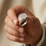 0.70 Ct Round Monarch Pavé Lab Grown Diamond Ring For Men White