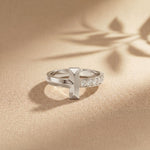 0.20CTW Round Vertex Pavé Lab Grown Diamond Ring For Men White