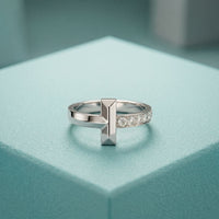 0.20CTW Round Vertex Pavé Lab Grown Diamond Ring For Men White