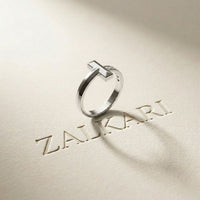 0.20CTW Round Vertex Pavé Lab Grown Diamond Ring For Men White