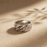0.65CTW Round Tempest Pavé Lab Grown Diamond Band For Men White