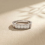 0.55 CTW Round Arcadia Lab Grown Diamond Band Ring For Men White 
