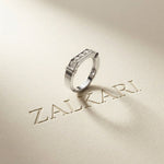 0.55 CTW Round Arcadia Lab Grown Diamond Band Ring For Men White 
