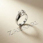 1.5CTW Round Sovereign Solitaire Lab Grown Diamond Ring For Men White