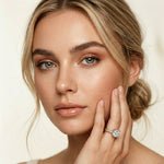 2.20CTWCushion Vintage Milgrain Lab Grown Diamond Engagement Ring For Women Rose Gold