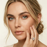 2.25CTW Marquise Antique Inspired Lab Grown Diamond  Ring For Women Rose Gold