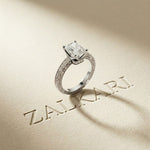 2.20CTW Radiant Cut Ornate Vintage Lab Grown Diamond For Women White