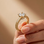 2.20CTW Round Cut Vintage Filigree Lab Grown Diamond For Women Gold