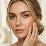 1.80CTW Marquise Vintage Botanical Lab Grown Diamond Ring For Women Rose Gold