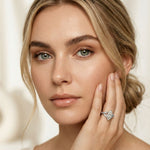 1.80CTW Marquise Vintage Botanical Lab Grown Diamond Ring For Women White
