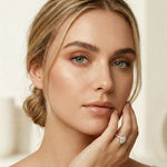 2.95CTW Oval Cut Classic Heirloom Lab Grown Diamond Ring For Women Rose Gold