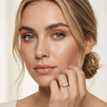 1.30CTW Prinvera Lab Grown Diamond Three Stone Ring For Her