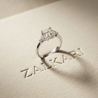 1.30CTW Prinvera Lab Grown Diamond Three Stone Ring For Her