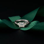 1.30CTW Prinvera Lab Grown Diamond Three Stone Ring For Her