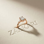 1.4CTW Emerald Arcadia Lab Grown Diamond Three Stone Ring For Her