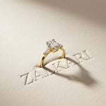 1.4CTW Emerald Arcadia Lab Grown Diamond Three Stone Ring For Her