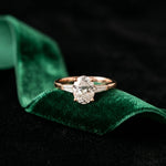 1.50CTW Elowen Oval Grace Lab Grown Diamond Ring For Her