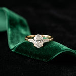 1.50CTW Elowen Oval Grace Lab Grown Diamond Ring For Her