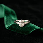 1.50CTW Elowen Oval Grace Lab Grown Diamond Ring For Her