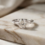 1.50CTW Elowen Oval Grace Lab Grown Diamond Ring For Her