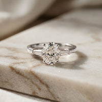 1.50CTW Elowen Oval Grace Lab Grown Diamond Ring For Her