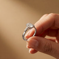 1.50CTW Elowen Oval Grace Lab Grown Diamond Ring For Her