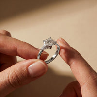 1.15CTW Amora Heart Glow Lab Grown Diamond Ring For Her