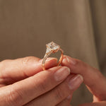 1.70CTW Lunara Radiant Legacy Lab Grown Diamond Ring For Her