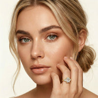 1.70CTW Lunara Radiant Legacy Lab Grown Diamond Ring For Her