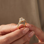 1.70CTW Lunara Radiant Legacy Lab Grown Diamond Ring For Her