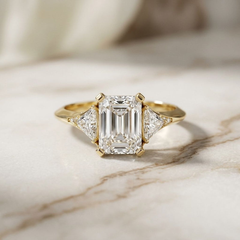 1.70CTW Lunara Radiant Legacy Lab Grown Diamond Ring For Her