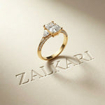 1.70CTW Lunara Radiant Legacy Lab Grown Diamond Ring For Her