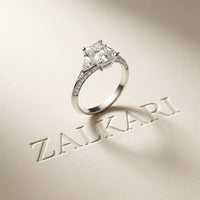 1.70CTW Lunara Radiant Legacy Lab Grown Diamond Ring For Her
