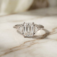 1.70CTW Lunara Radiant Legacy Lab Grown Diamond Ring For Her