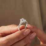 1.70CTW Lunara Radiant Legacy Lab Grown Diamond Ring For Her